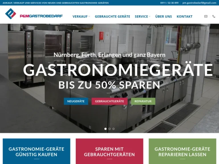 P&M Gastrogerätemarkt Nürnberg UG - Gaststättenbedarf in Nürnberg