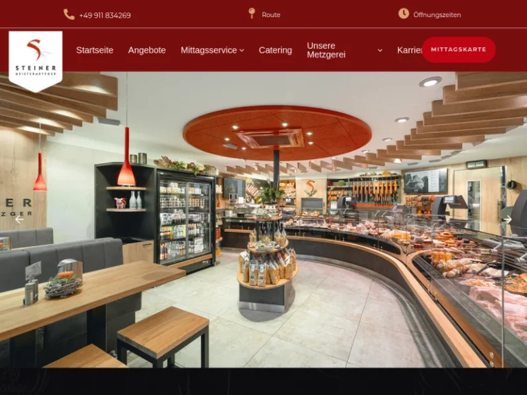 Meistermetzgerei Steiner - Fleischerei in Nürnberg