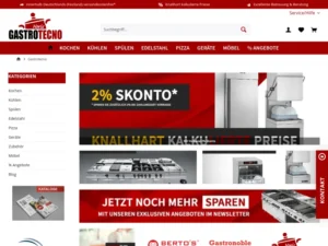 Gastrotecno Gastronomiebedarf und Gastronomiegeräte - Gaststättenbedarf in Nürnberg