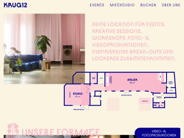 KRUG12 Eventlocation & Mietstudio - Filmstudio in Nürnberg