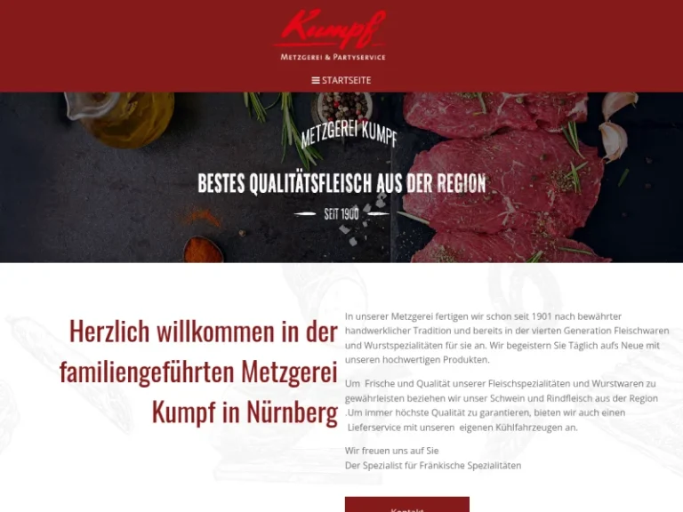 Metzgerei und Partyservice Kumpf GmbH - Fleischerei in Nürnberg