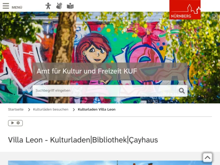 Kulturladen Villa Leon - Kulturzentrum in Nürnberg