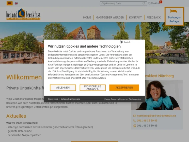 bed and breakfast Nürnberg - Apartmenthaus in Nürnberg