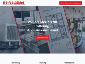 Italmac, Gastronomiebedarf, Ladeneinrichtung, Kälte- Klimatechnik - Gaststättenbedarf in Nürnberg