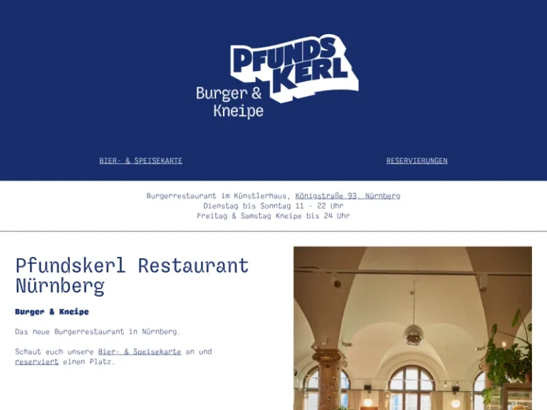 Pfundskerl Burger & Kneipe - Restaurant in Nürnberg