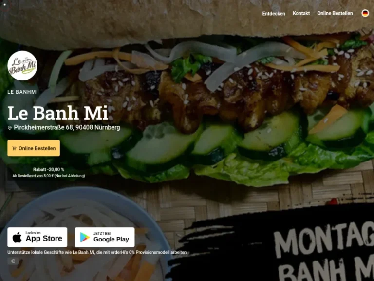 Le Bánh Mì - VietnamesischesRestaurant in Nürnberg