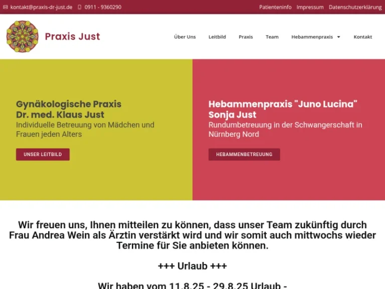 Klaus Just Frauenarzt - Frauenarzt/-ärztin in Nürnberg