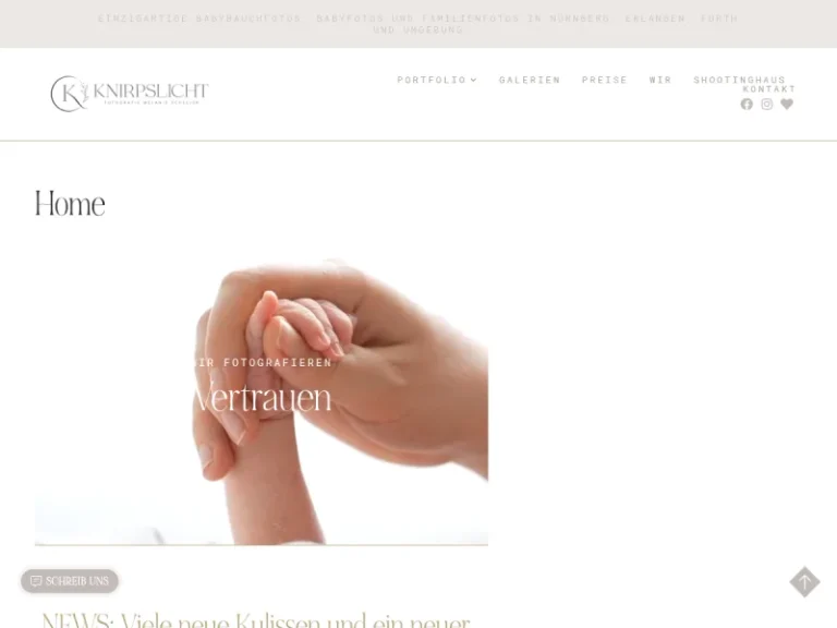 KnirpsLicht Fotografie Melanie Scheller - Fotograf in Nürnberg