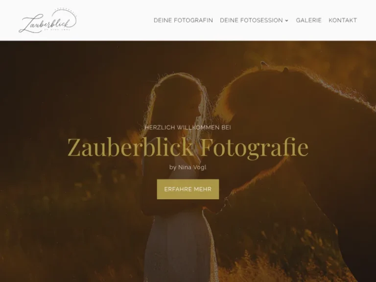 Zauberblick Fotografie by Nina Vogl - Business-to-Business-Dienst in Nürnberg