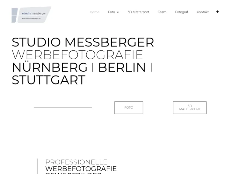 Werbefotografie Nürnberg Studio Messberger - Fotograf in Nürnberg