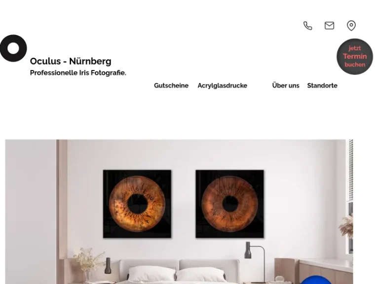 OCULUS NÜRNBERG – Professionelle Iris Fotographie - Fotostudio in Nürnberg