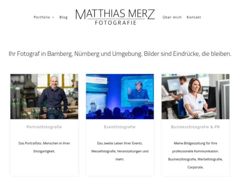 Matthias Merz Fotografie - Fotograf in Nürnberg