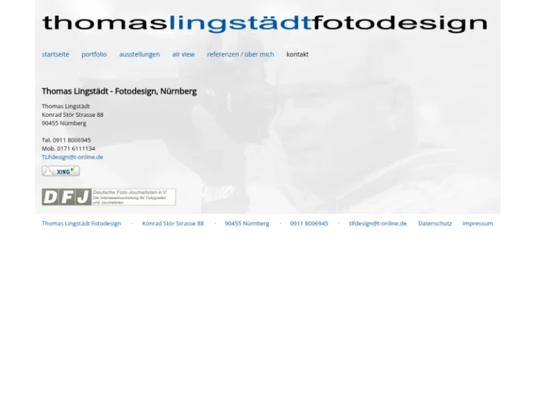 Thomas Lingstädt Fotodesign - Fotograf in Nürnberg