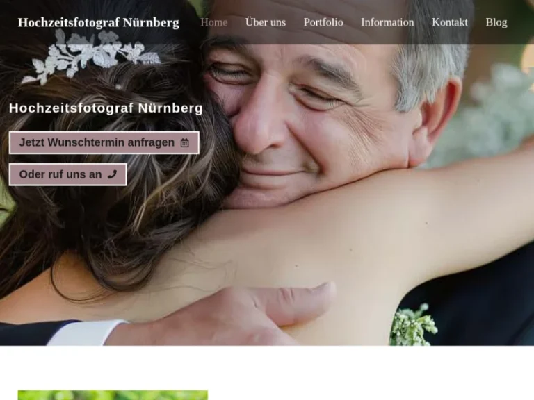 Hochzeitsfotograf Nürnberg - Hochzeitsfotograf in Nürnberg