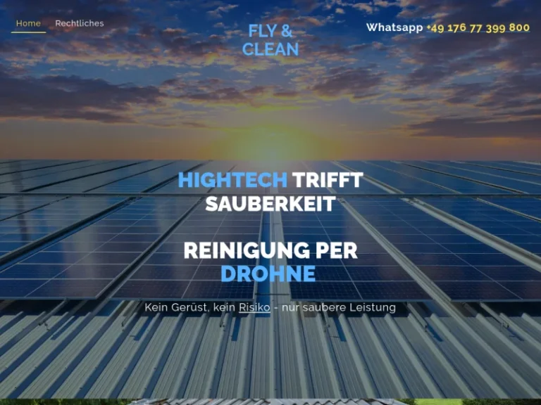 Fly & Clean - Drohnenservice in Nürnberg