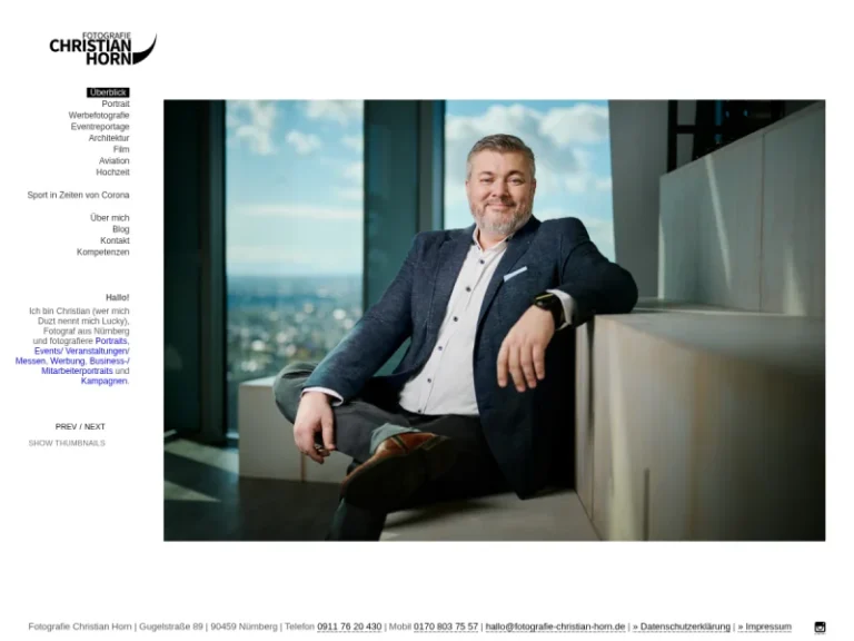 Fotografie & Gestaltung Christian Horn - Designagentur in Nürnberg