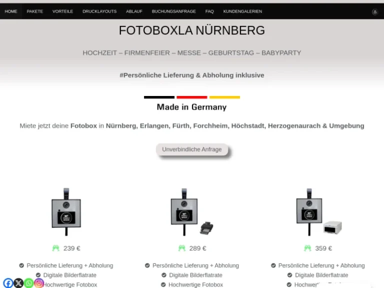 Fotoboxla Nürnberg - Fotograf in Nürnberg