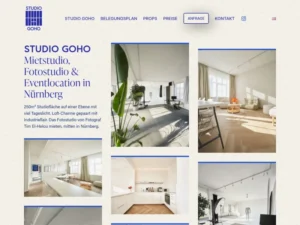 STUDIO GOHO – Mietstudio Nürnberg - Fotostudio in Nürnberg