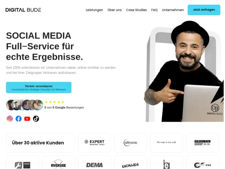 Digitalbude – Full Service Social Media Agentur - Filmproduktionsfirma in Nürnberg