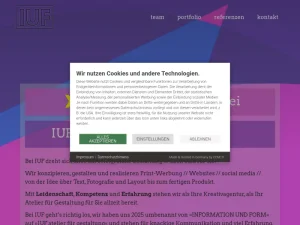 IUF atelier für gestaltung · Kerstin Wehr & Willi Nemski - Fotograf in Nürnberg