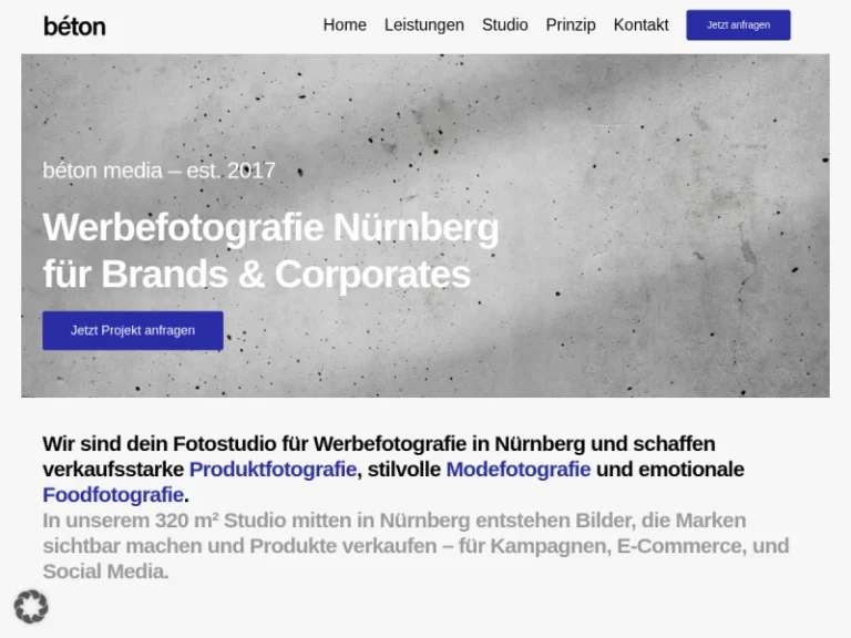 béton media – Produktfotografie Werbefotografie Nürnberg - Werbefotograf in Nürnberg