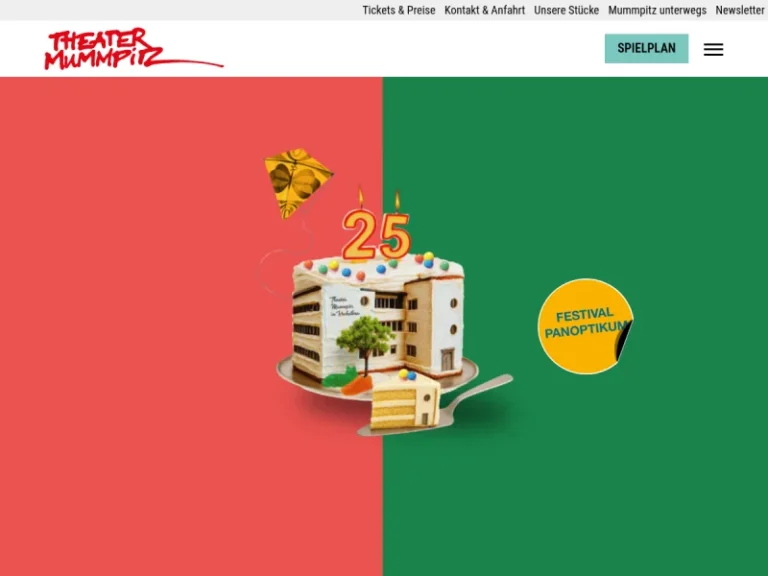 Theater Mummpitz im Kachelbau - Kindertheater in Nürnberg