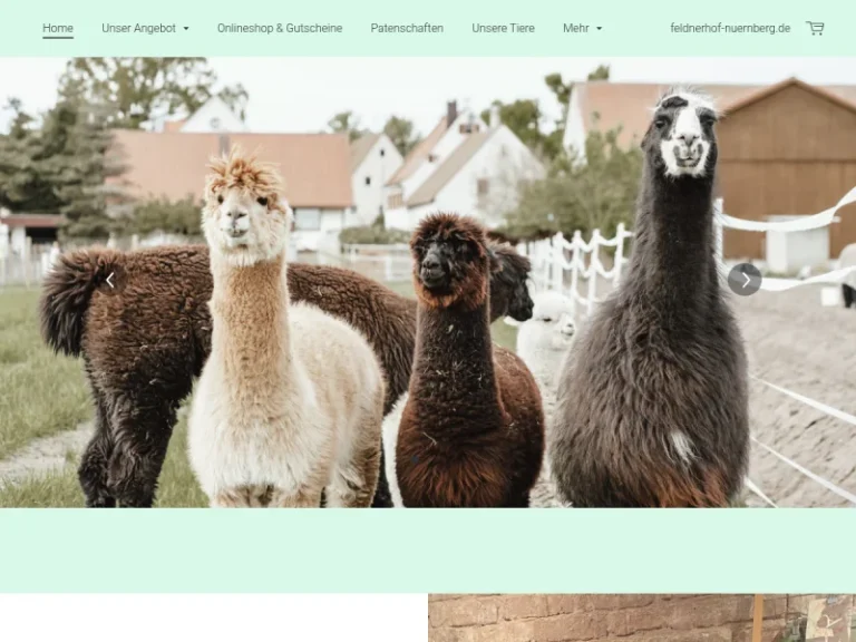 Feldnerhof-Nürnberg – Alpakas und Lamas - Landwirtschaftsbetrieb in Nürnberg
