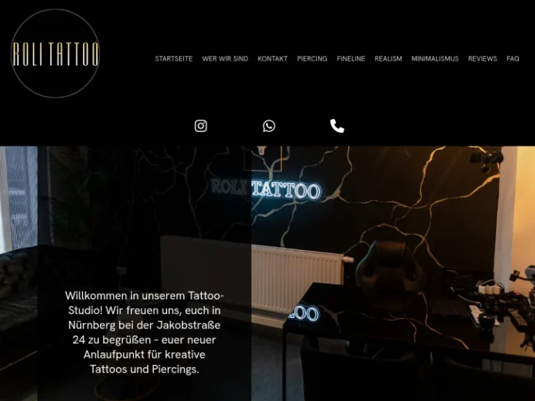 Roli Tattoo Nürnberg - Tattoo- und Piercingstudio in Nürnberg