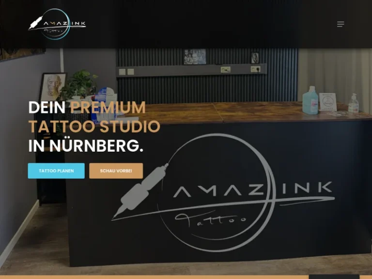 Amaz Ink Tattoo Nürnberg - Tattoostudio in Nürnberg