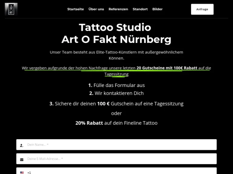 ART O FAKT Nürnberg Tattoostudio - Tattoostudio in Nürnberg