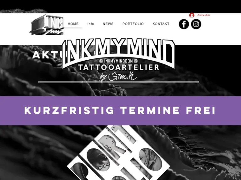 INKMYMIND TATTOOARTELIER Nürnberg - Tattoostudio in Nürnberg