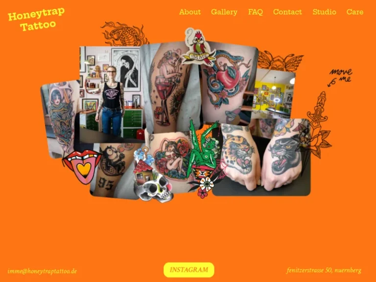 Honeytrap Tattoo Nürnberg - Tattoostudio in Nürnberg