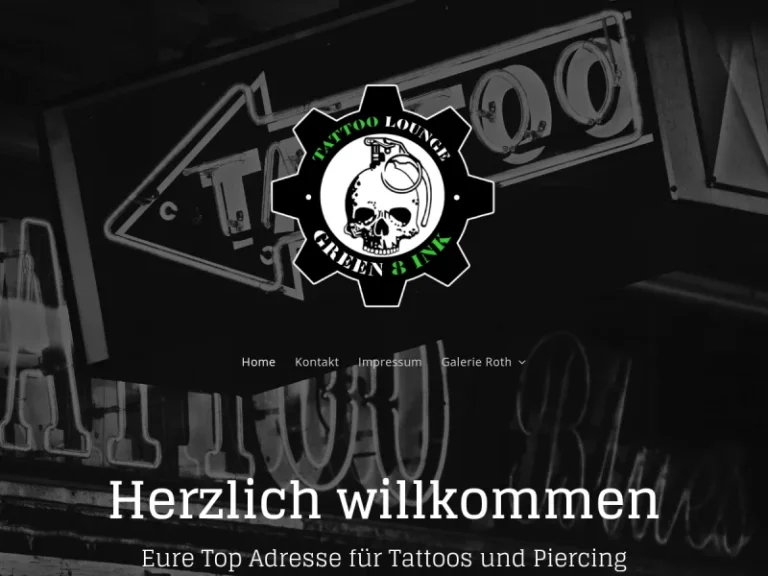 Green8ink Nürnberg - Tattoo- und Piercingstudio in Nürnberg