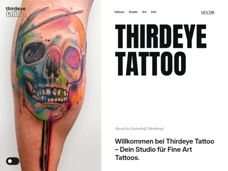 thirdeye tattoo - Tattoostudio in Nürnberg
