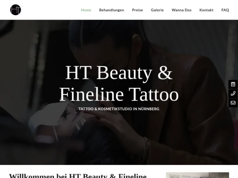 HT Beauty & Fineline Tattoo - Kosmetiker in Nürnberg