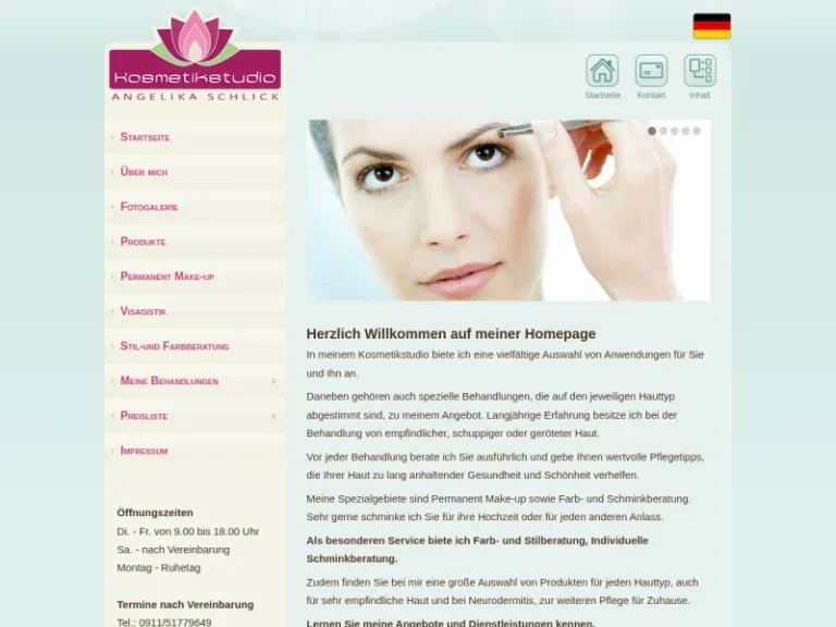 Kosmetikstudio Angelika Schlick - Schönheitssalon in Nürnberg